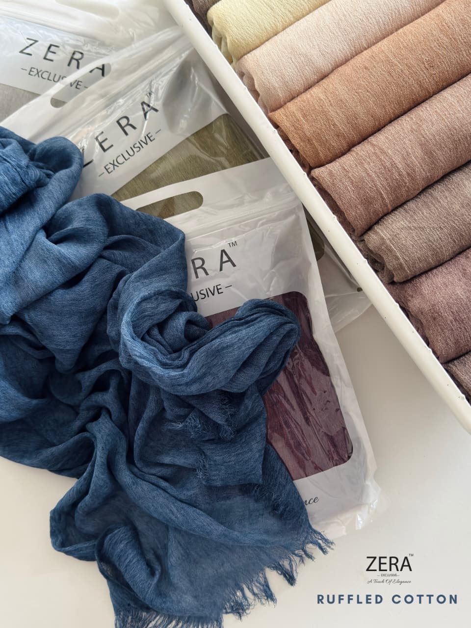 ZERA RUFFLED COTTON
